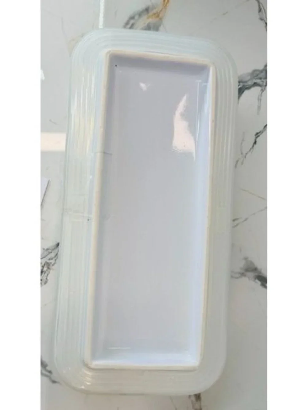 Pampered Chef Ice Cream Cake Pan #1551 Retired Discontinued Rectangular Baker